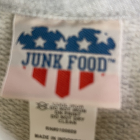 Junk Food Splash Paint Skull Jumper - Picture 5 of 6